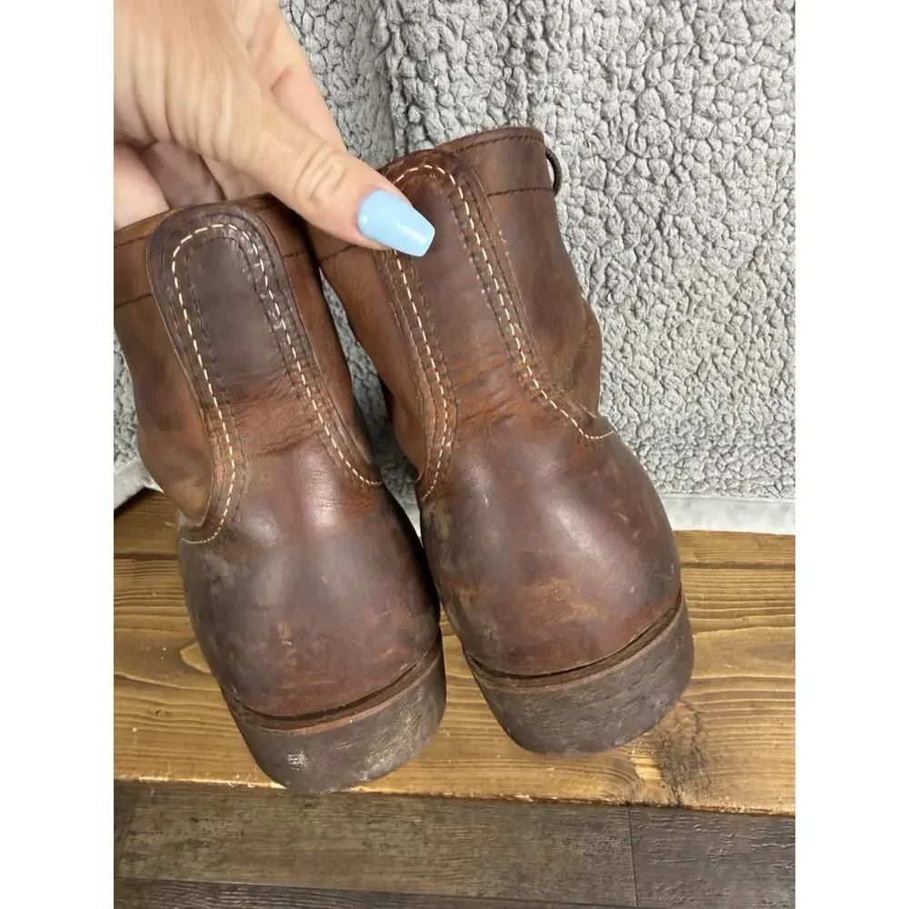 Red Wing Iron Ranger 8085 Copper Rough & Tough Boots Men’s 11 Vibram USA